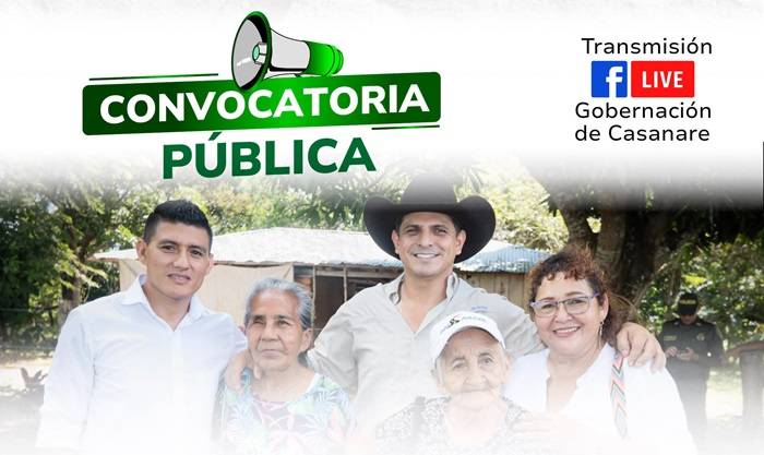 Así puede participar de la priorización de inversiones en Casanare