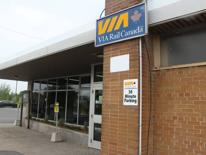 Service in Eastern Ontario is back on track, according to Via Rail