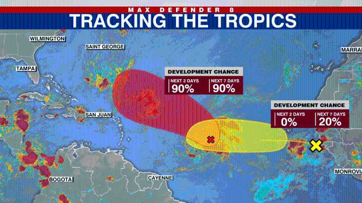 Tropical wave in Atlantic could become Gabrielle soon, NHC says