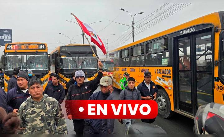 Paro de transportistas EN VIVO 26 de septiembre: conductores en Lima se movilizan al Congreso en protesta contra extorsiones