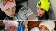 Babes Wearing Beanies to Kick Off Fall!
