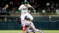 Red Sox 1B Romy Gonzalez gets final diagnosis after abrupt exit from Athletics clash