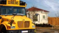 Edinburg CISD school bus crashes with car during after school drop