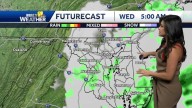 Weather: Mostly cloudy and cooler Wednesday with a chance for sprinkles