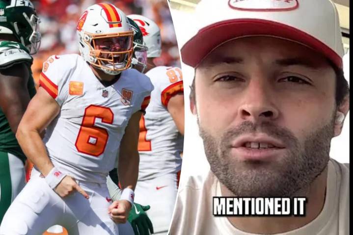 Baker Mayfield bizarrely airs more Jets grievances