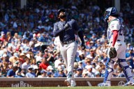 Junior Caminero hits 44th homer, but Rays lose lead and game at Cubs