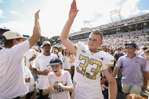 Georgia Tech hits 55-yard FG as time expires to stun No. 12 Clemson 24