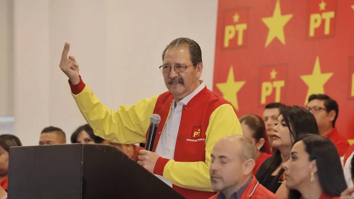 Reginaldo Sandoval será el petista a vencer en las encuestas para gubernatura 2027: Reyes Galindo