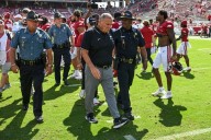 Arkansas fires coach Sam Pittman in middle of 6th season with 32