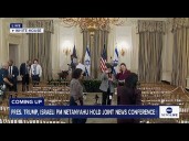 President Trump hosts joint press conference with Israeli Prime Minister Benjamin Netanyahu: LIVE