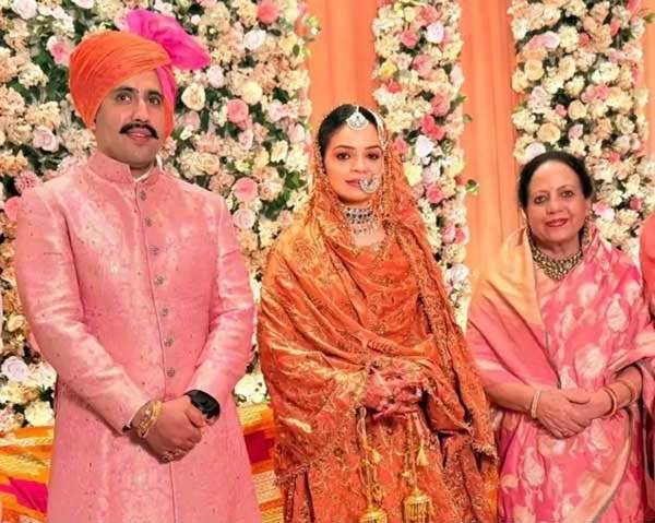 Vikramaditya Singh marries Chandigarh-based Psychology professor Dr. Amreen Kaur