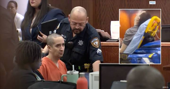 Special education teacher set to learn fate for murdering his wife dies suddenly in court: DA