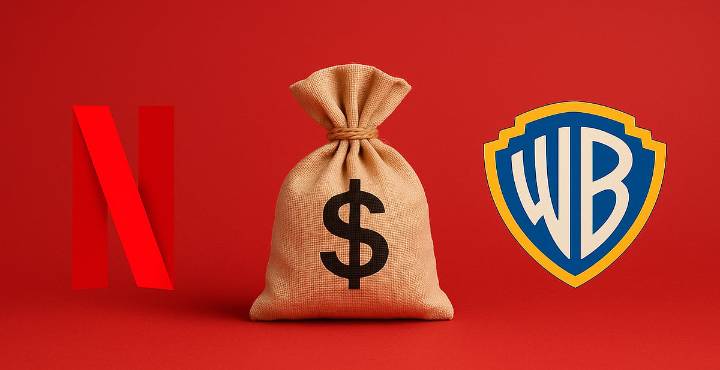 Netflix estaría analizando comprar a Warner Bros. y HBO Max