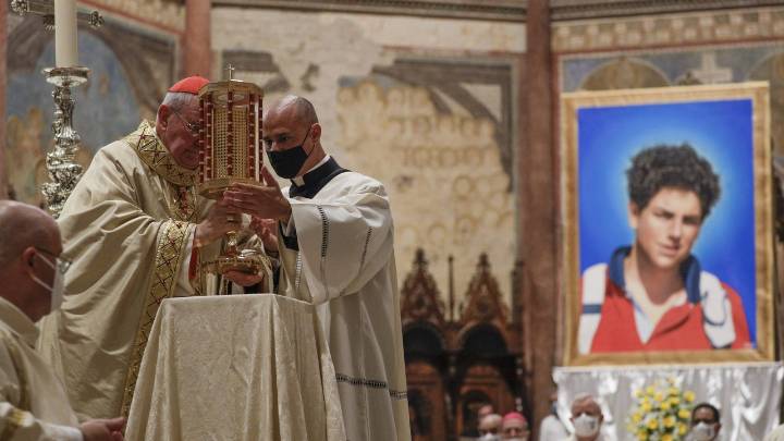 El Papa León XIV canonizará mañana a Carlo Acutis, el primer santo millenial, y a Pier Giorgio Frassati