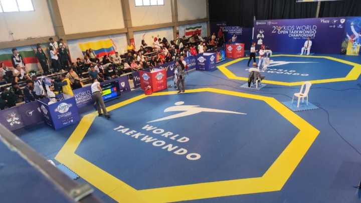 Sogamoso defendió su lugar como sede del Mundial Infantil de Taekwondo