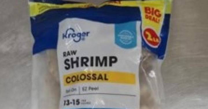Shrimp sold in 31 states recalled due to possible radioactive contamination