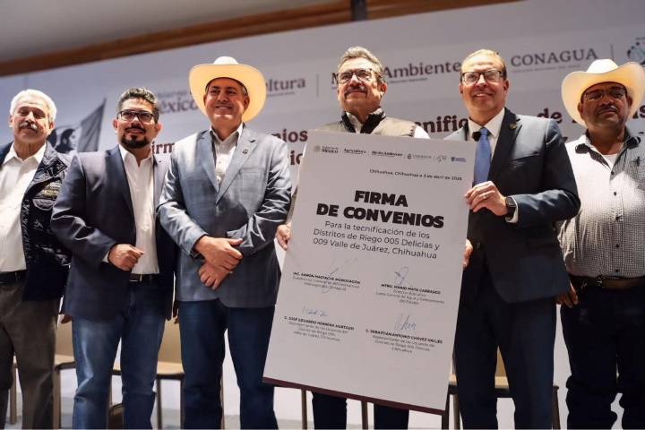 CONAGUA no dejó fuera a Chihuahua: sí habrá inversión hidroagrícola: Estado