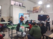 Junto a mineros, inician capacitación en tornería en Campo Quijano