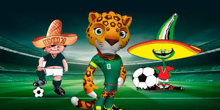 Juanito, Pique y Zayu: conoce la historia de las mascotas mundialistas de México