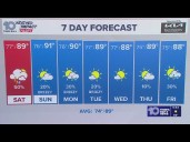 10 Weather: Friday evening forecast; Tampa Bay, Sept. 26, 2025