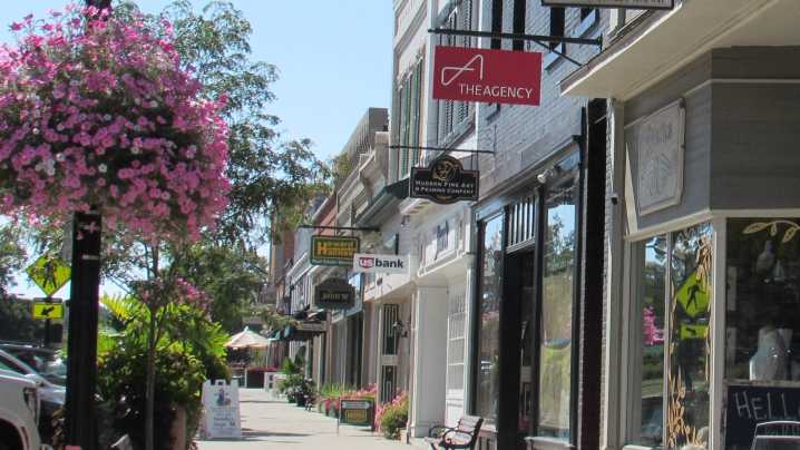 Why are protesters picketing at a downtown Hudson restaurant?