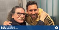 "Que placer conocerte, maestro": Lionel Messi le dedicó unas palabras a Charly García en sus redes sociales