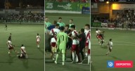 Tres expulsados y amenazando árbitros: vergonzoso adiós de River tras perder con Real Madrid Sub 18