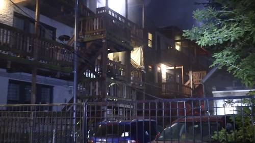 Chicago police investigating Greater Grand Crossing apartment fire for arson; 1 injured