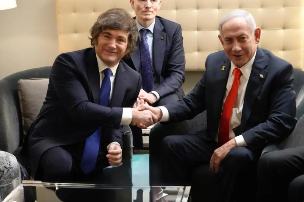 En su último día de gira en Estados Unidos, Javier Milei se reunió con Benjamín Netanyahu