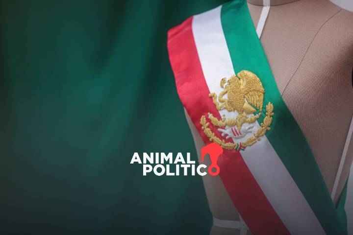 Fotos: así se confeccionó la banda presidencial que Sheinbaum usará en el Grito de Independencia