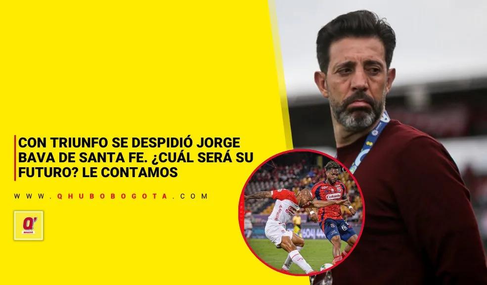 Con triunfo se despidió Jorge Bava de Santa Fe. ¿Cuál será su futuro? Le contamos