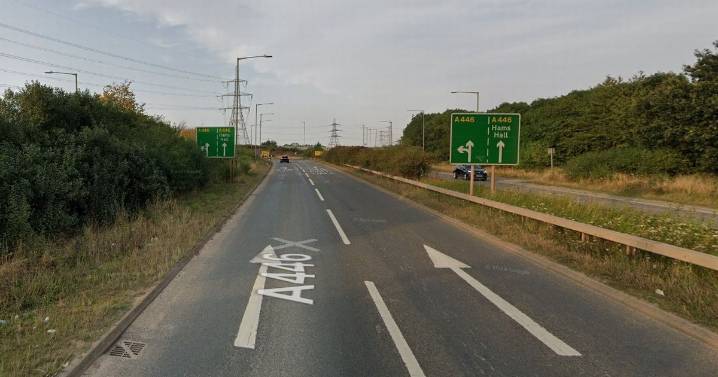 Motorcyclist dies in A446 crash with lorry near Birmingham