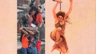 Tres mujeres se agarran del chongo: pelean en la fila del concierto de Shakira