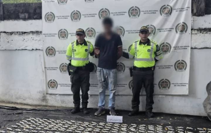 Incautan material de guerra la vía Castilla