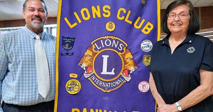 Mayor Rickey Williams Jr. visits Danville Lions Club