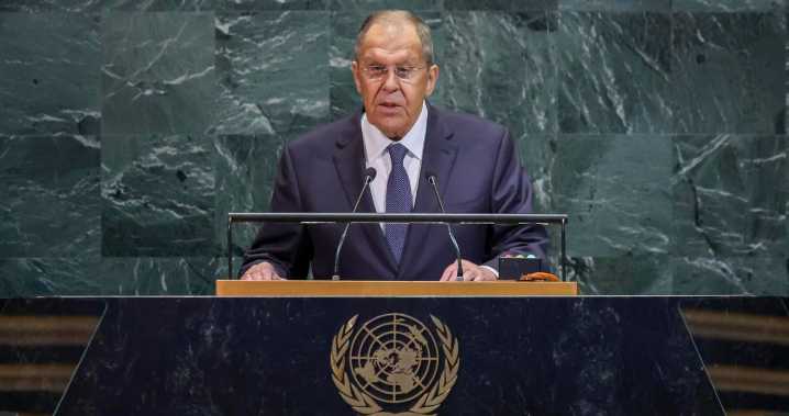 Lavrov en la ONU: Rusia no ve interés en Ucrania ni en Europa para negociar un "acuerdo de paz justo"