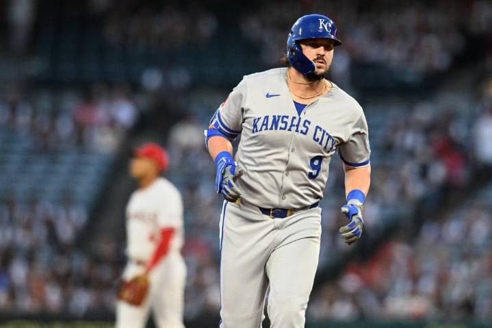 Pasquantino has HR and 3 RBIs, Witt gets 4 hits as Royals beat Angels 9