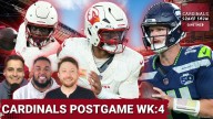 CARDINALS SQUAD SHOW: Arizona Cardinals-Seattle Seahawks Postgame, Will Kyler Outplay Darnold?
