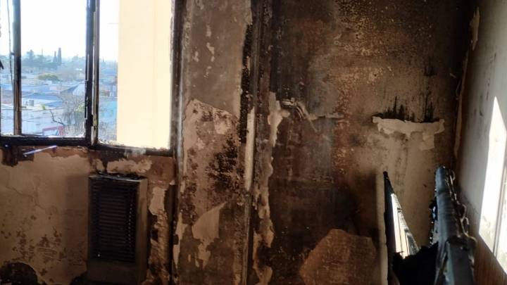 Un colchón tomó fuego y provocó un incendio en pleno centro de Chivilcoy