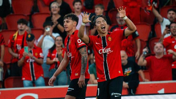 Asano le da al Mallorca su necesaria primera victoria en Liga