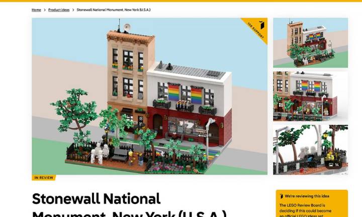 Stonewall LEGO set gains traction as potential official toy