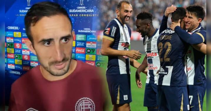 Izquierdoz, figura de Lanús, impactó tras dar firme calificativo a Alianza Lima: "Son..."