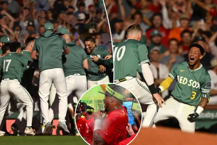 Red Sox walk-off Tigers to clinch wild-card spot in dramatic moment