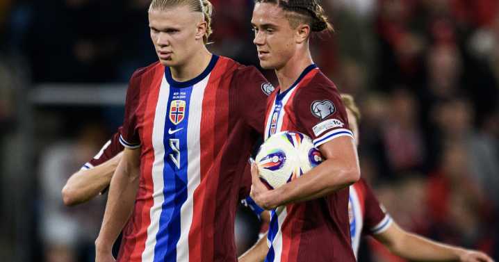 ¡Haaland anota 5 goles y junto a Noruega humillan a rival en fecha eliminatoria marcando en 11 ocasiones!