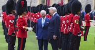 King Charles III chats warmly with Trump, starting the president's second UK state visit