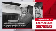 Un día como hoy | 2 de septiembre