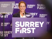 Surrey Coun. Linda Annis takes on Brenda Locke for mayor in 2026 election