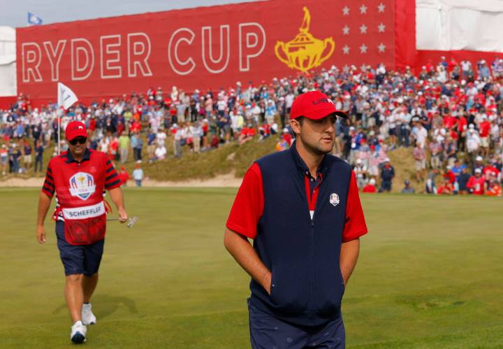Keegan Bradley Makes Confusing Scottie Scheffler Claim Minutes After Embarrassing Himself During Bethpage Speech