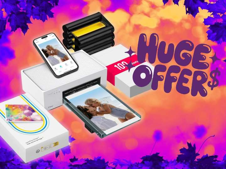 Liene's 4x6 portable photo printer is now 36% off at Amazon