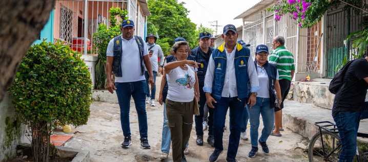 Fuerte aguacero causó afectaciones en 14 barrios de Soledad